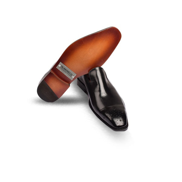 Classic Design Slip on Shoes In Leather
