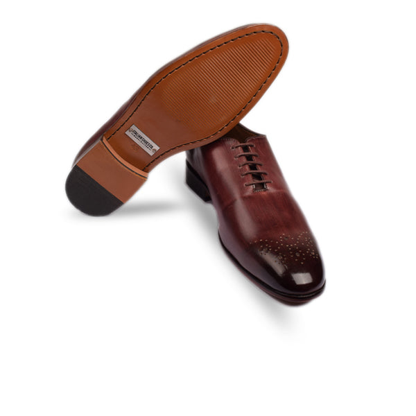 Oxford Leather Hand Polish Dress up Shoes