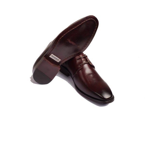 Derbys Blucher Classic Shoes with Blue patent