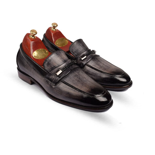 Penny Loafer Classic Shade Grey Leather