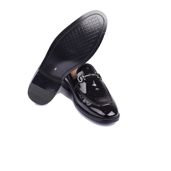 Classic Black Leather Loafer