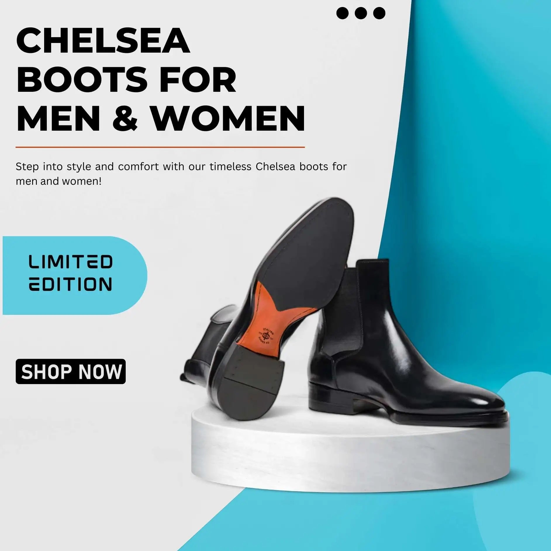 chelsea boots for men & women