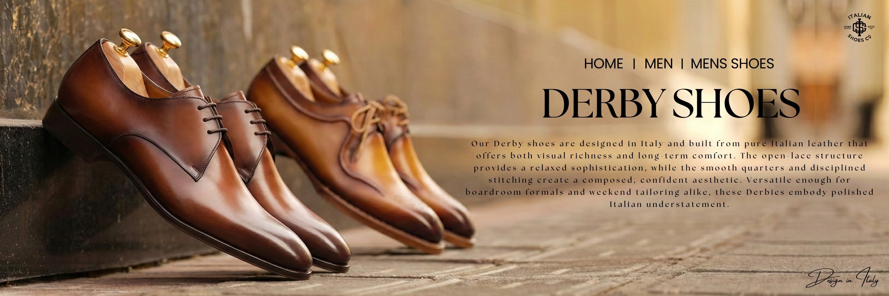 Derby Shoes for Men