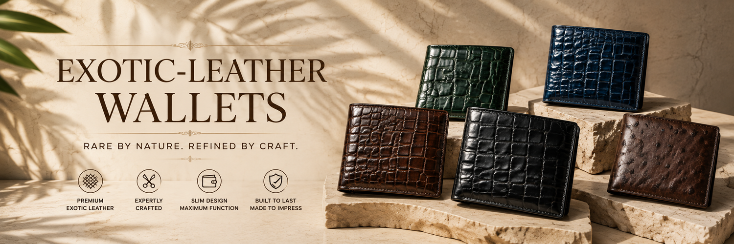 Exotic Leather Wallets