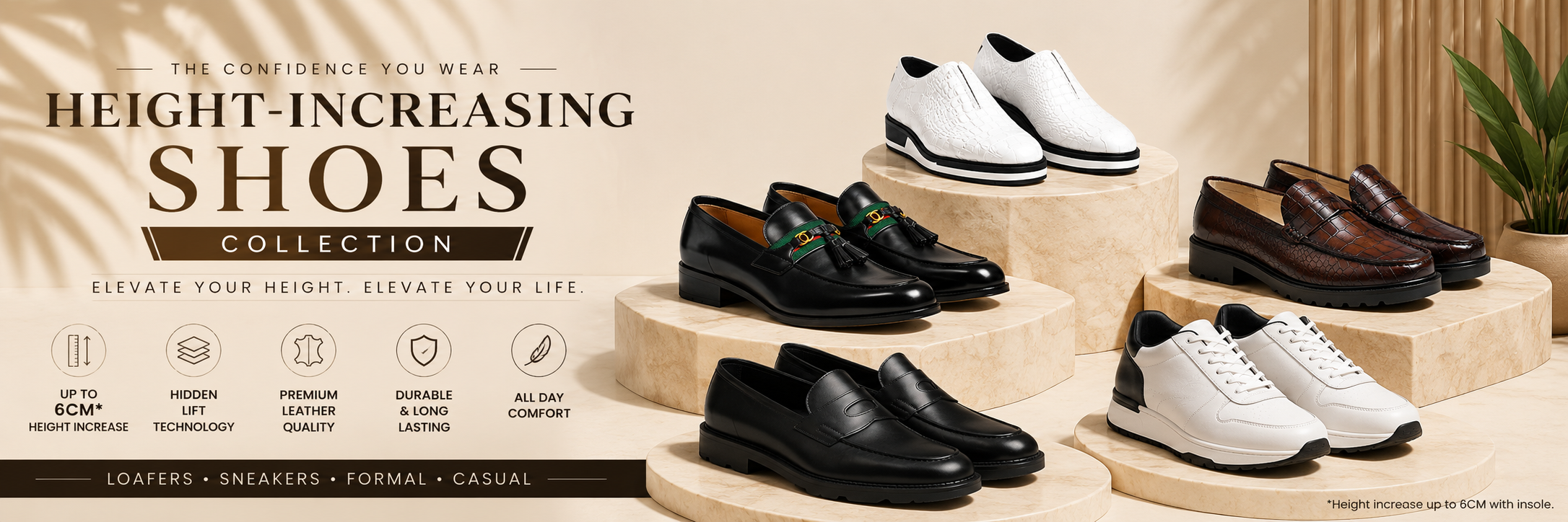 Height Increasing Shoes