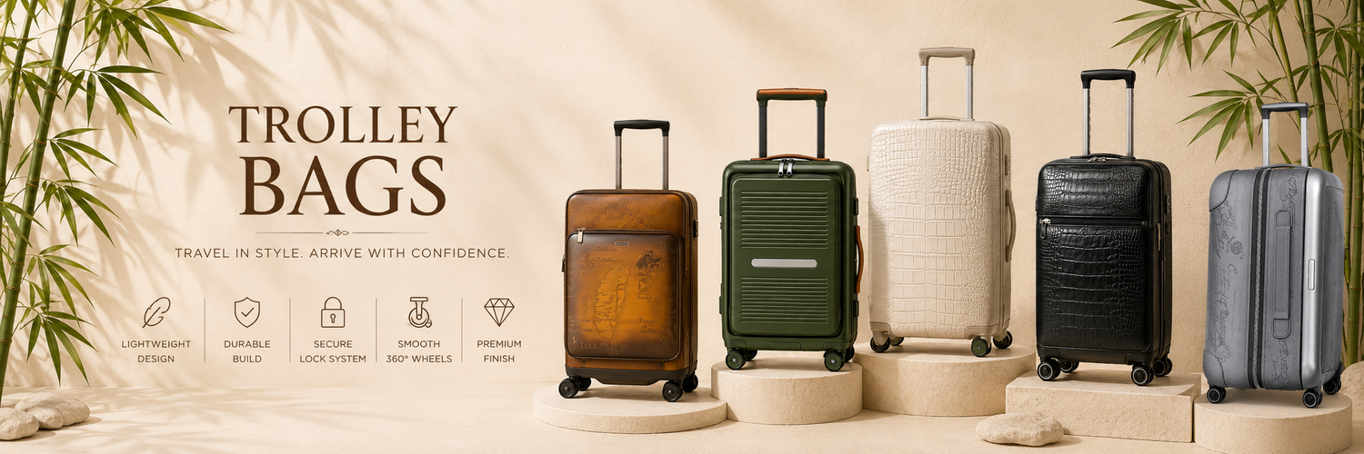 Leather Trolley Bags