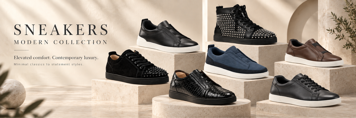 Leather Sneakers for Men