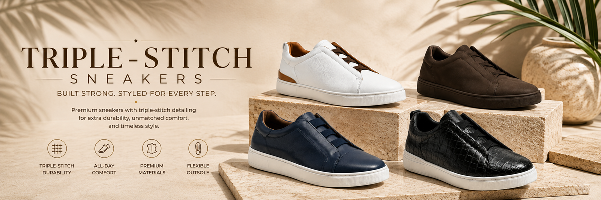 Triple Stitch Sneakers