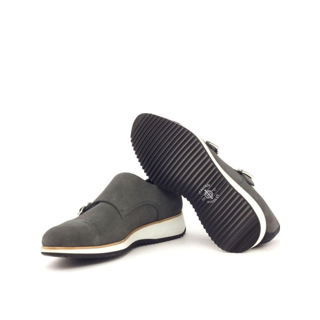 Stately Straps Double Monk Shoes