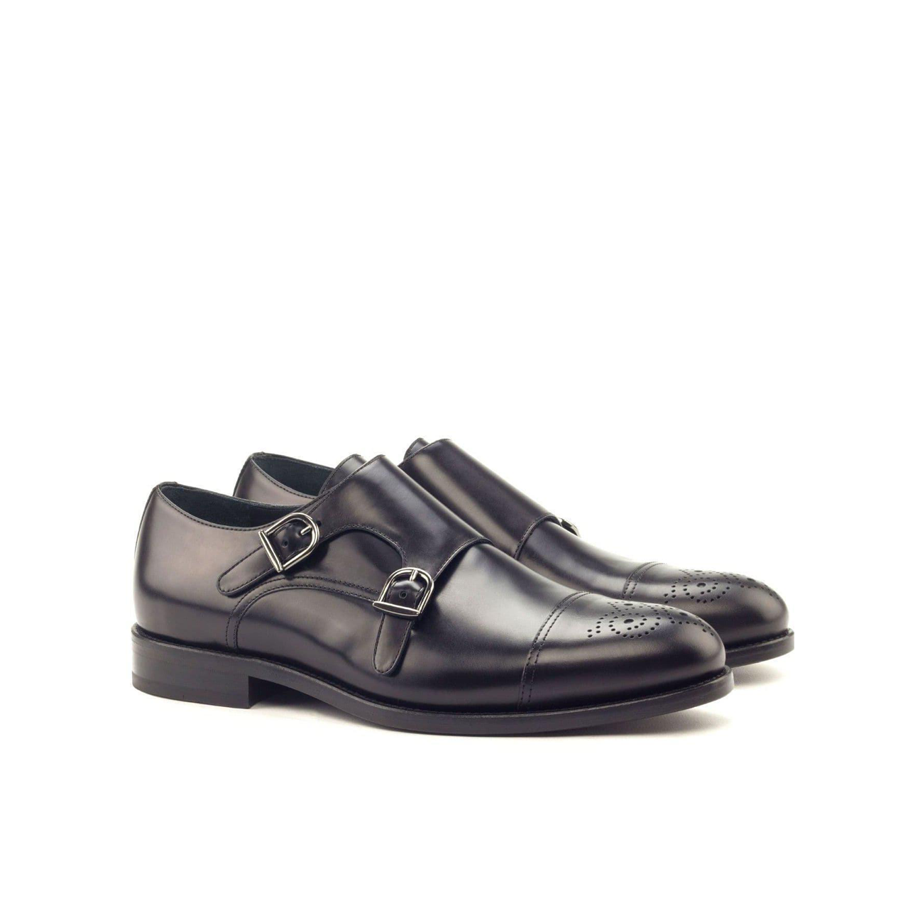 Dual Dignity Double Monk Shoes