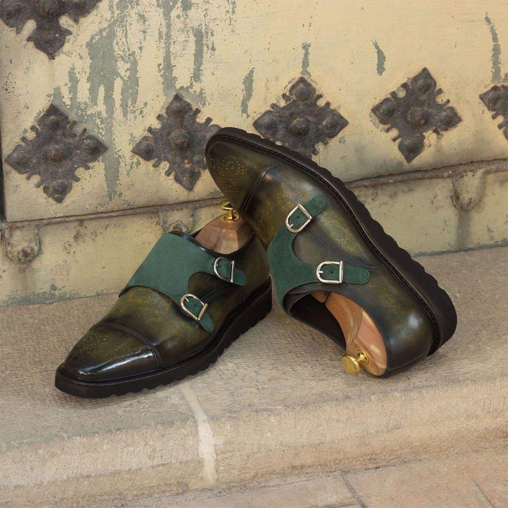 Grandeur Gravitas Double Monk Shoe