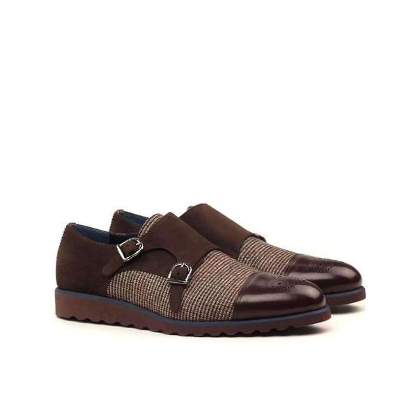 Opulent Oxfords Double Monk Shoe
