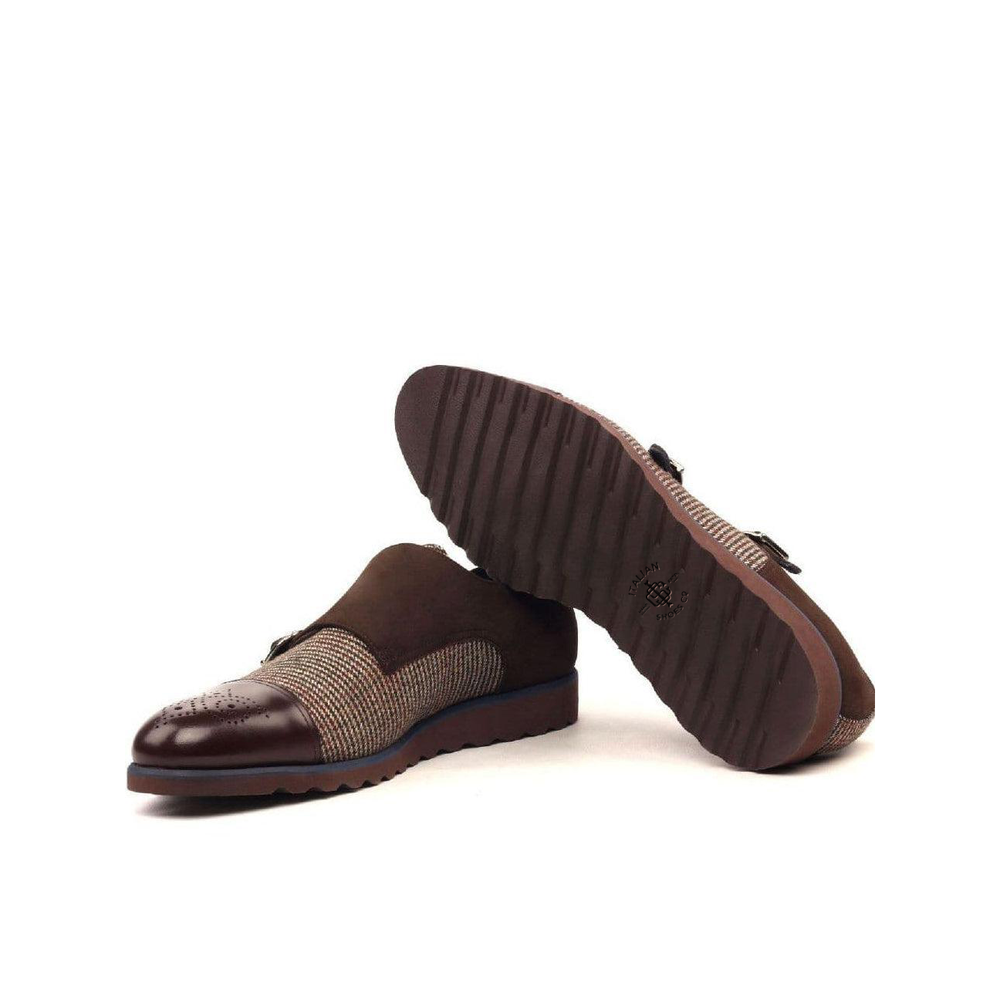 Opulent Oxfords Double Monk Shoe