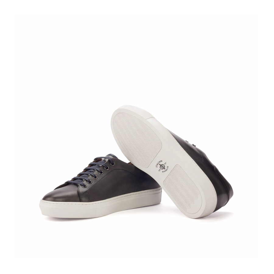 Jamaal Larsen Sneakers Black Leather