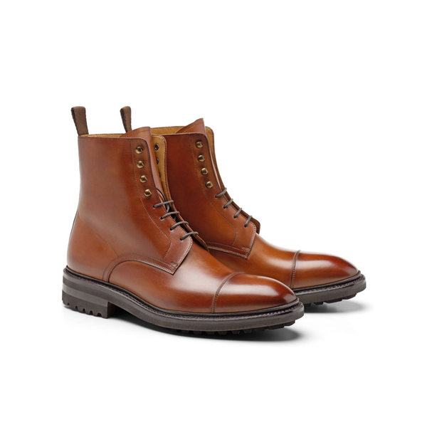 Jamie Cervantes Lace Up Boots