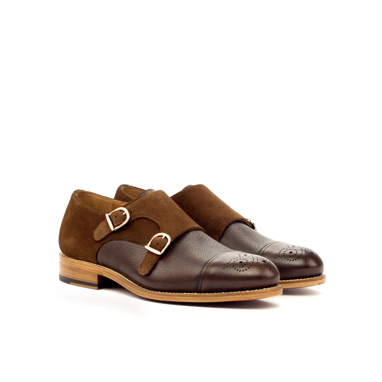 Timeless Twins Double Monk Shoes