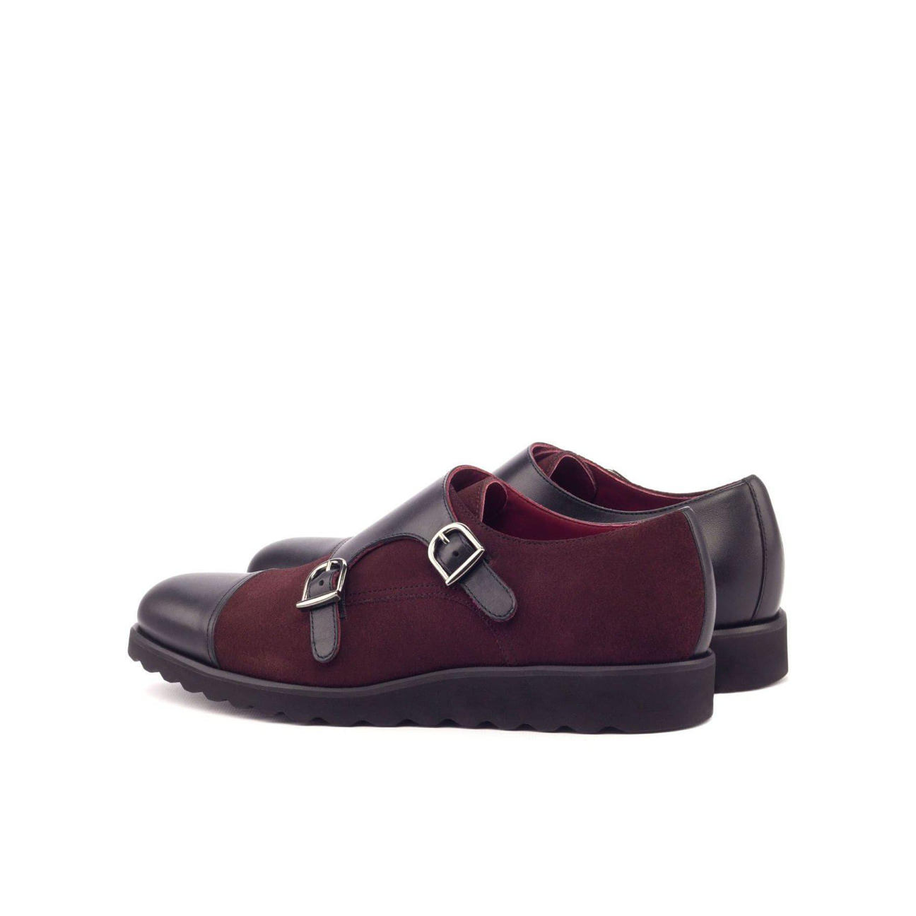 Opulent Overlap Double Monk Shoes