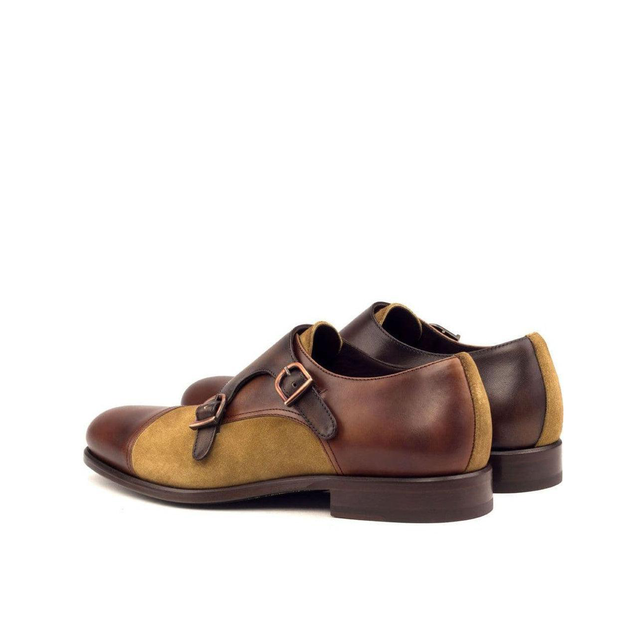 Polished Pair Double Monk Shoes