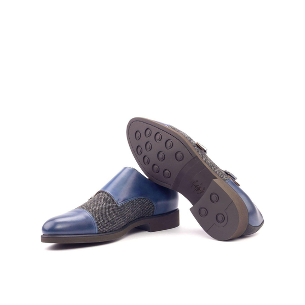 Urban Unison Double Monk Shoe Navy