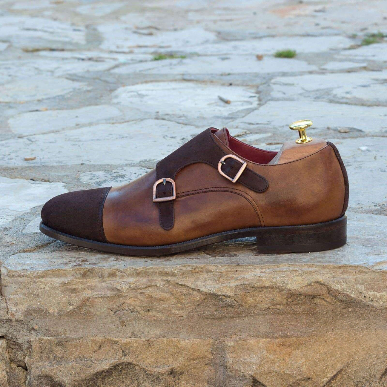 Posh Patter Double Monk Shoes