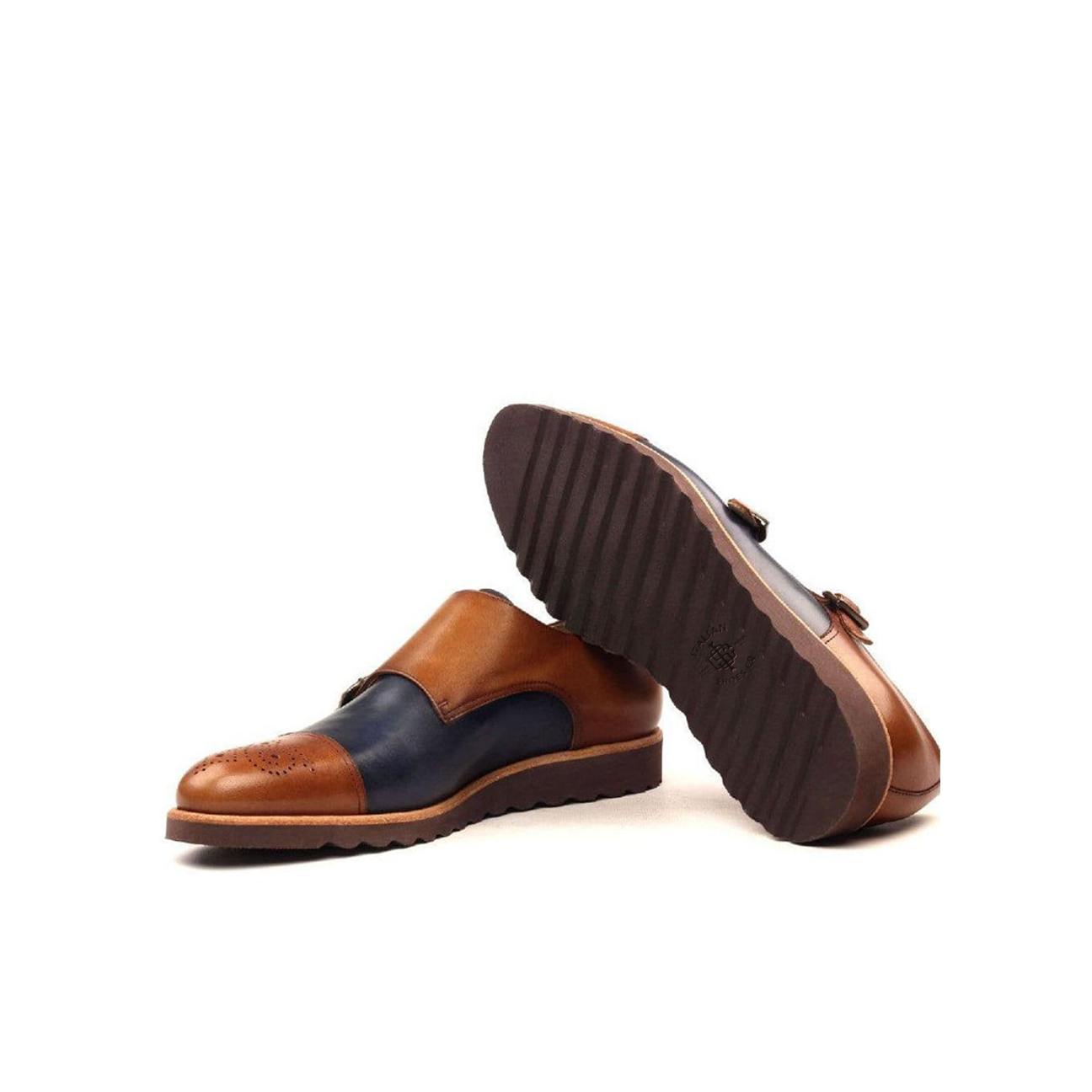 Stately Steppers Double Monk Shoes