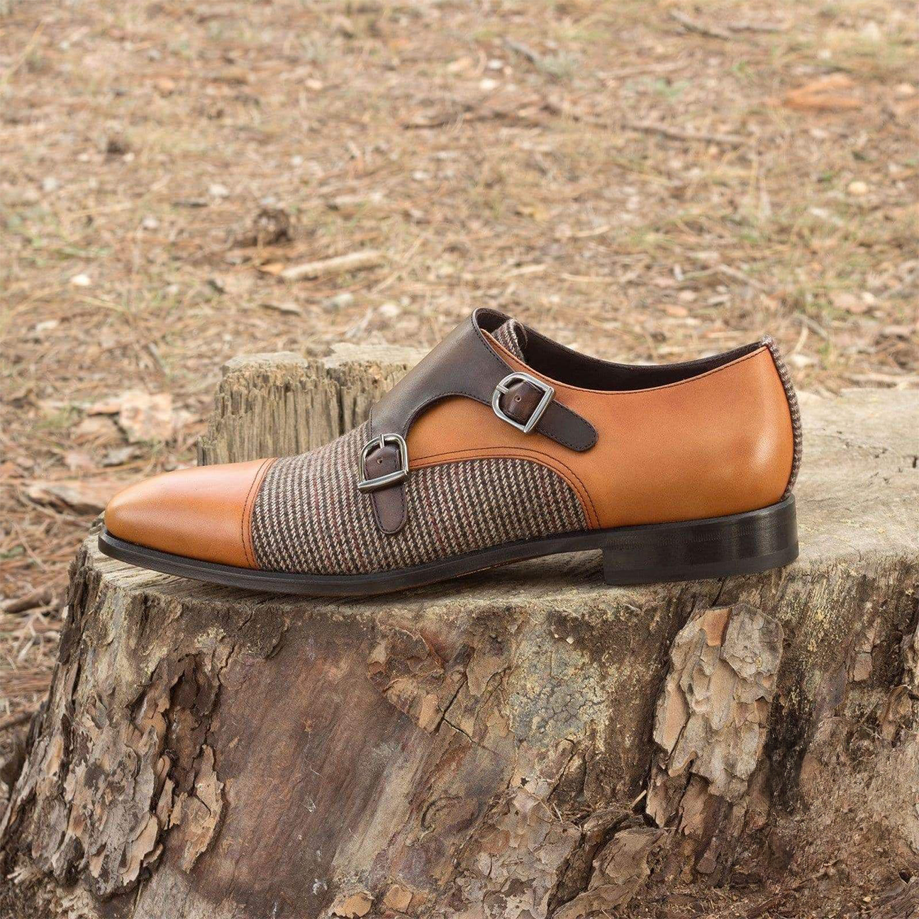 Sartorial Symmetry Double Monk Shoes