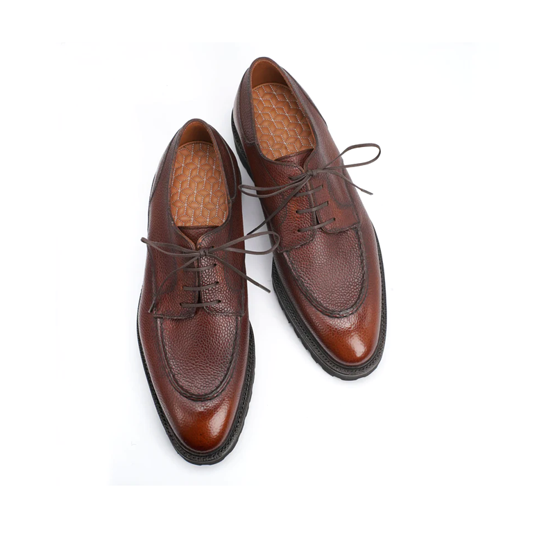 Markus Peters Leather Lace Up Derby Oxford Shoes