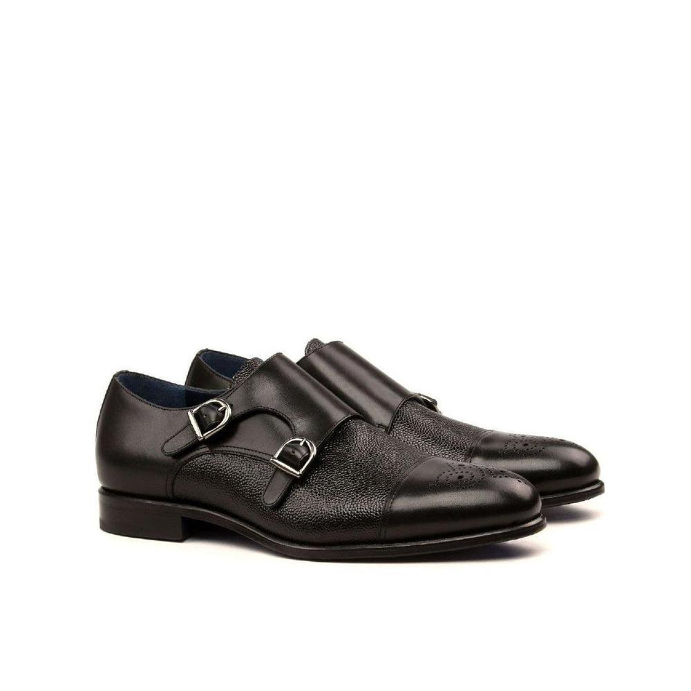 Buckle Bliss Double Monk Shoes