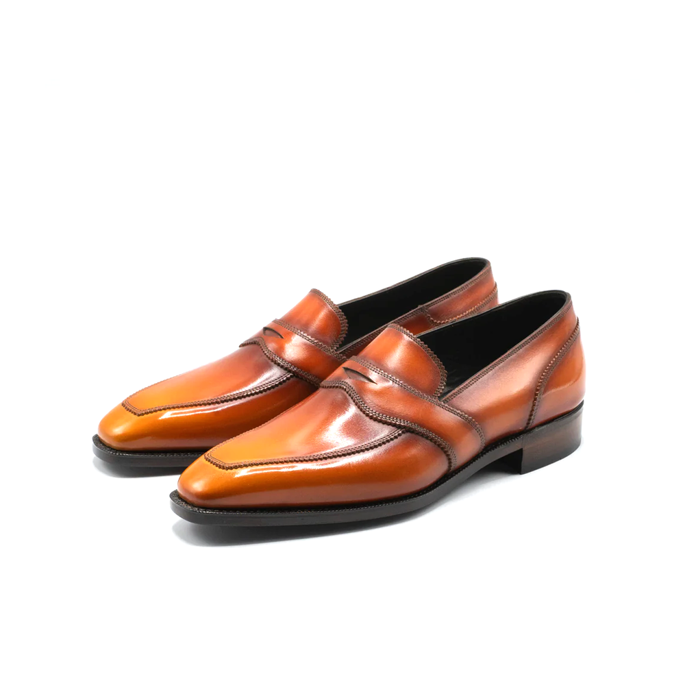 Lea Golden Loafers