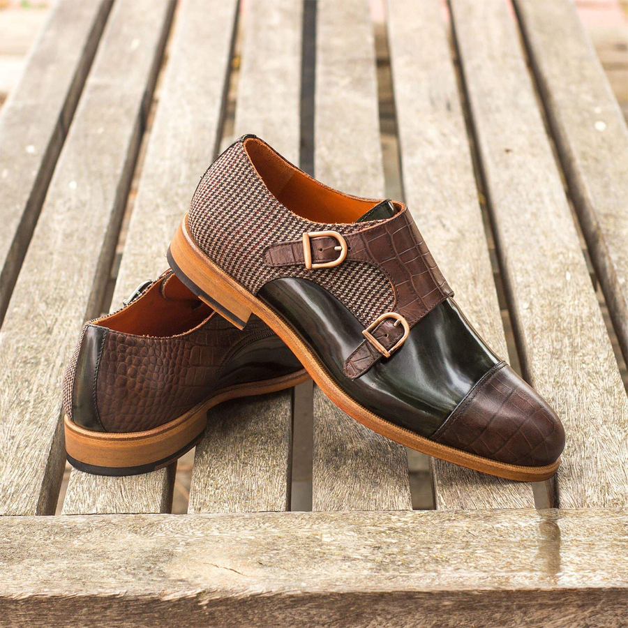 Renaissance Replicas Double Monk Shoe