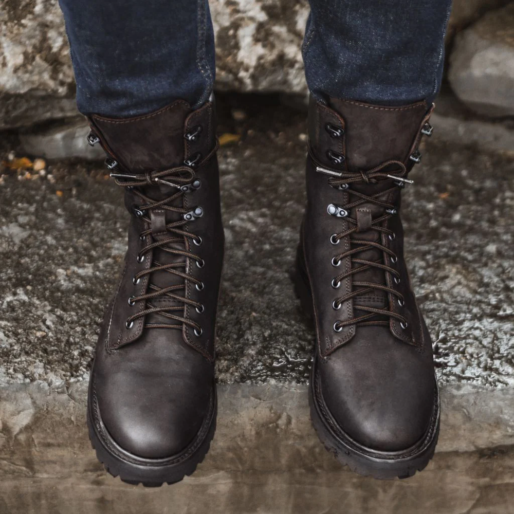 Suede Nebula Noir Boots