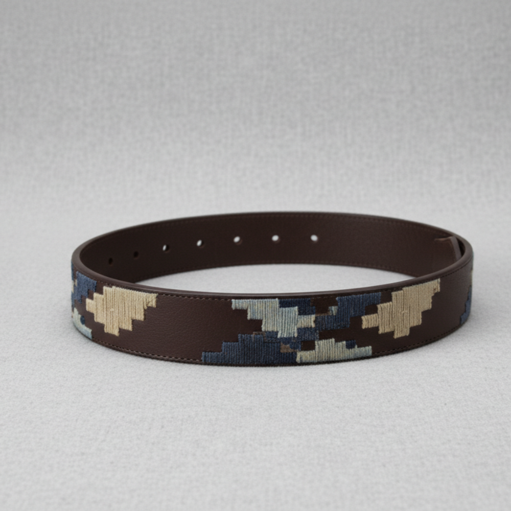Azurecrest Heritage Grain Leather Belt