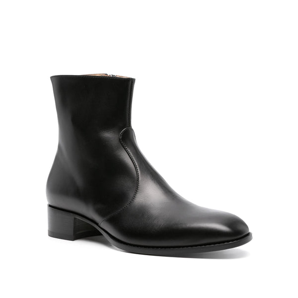 Baker Leather Cuban Boots