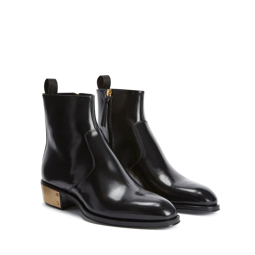 Ludhovic Leather Ankle Boots