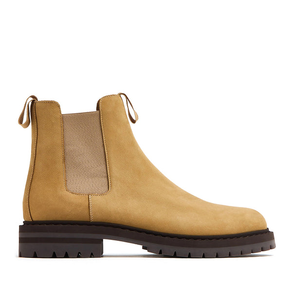 Double Strips suede chelsea boot