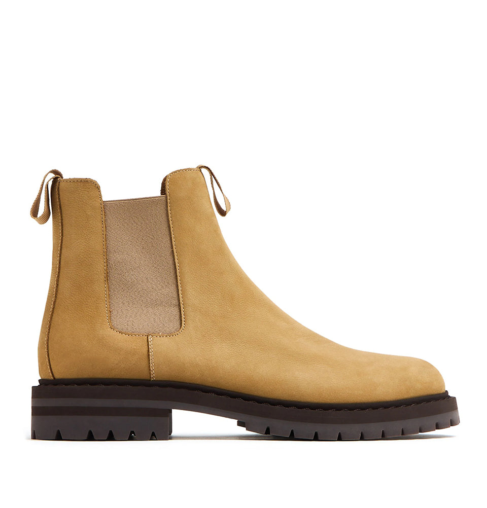 Double Strips suede chelsea boot