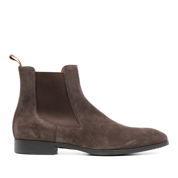 Strip Suede Chelsea Boots
