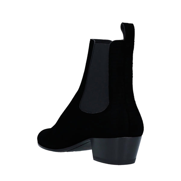 Velvet Cuban Boots