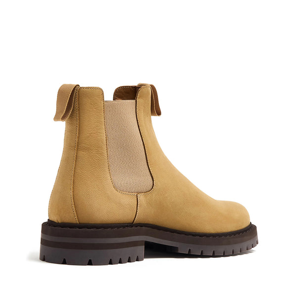 Double Strips suede chelsea boot