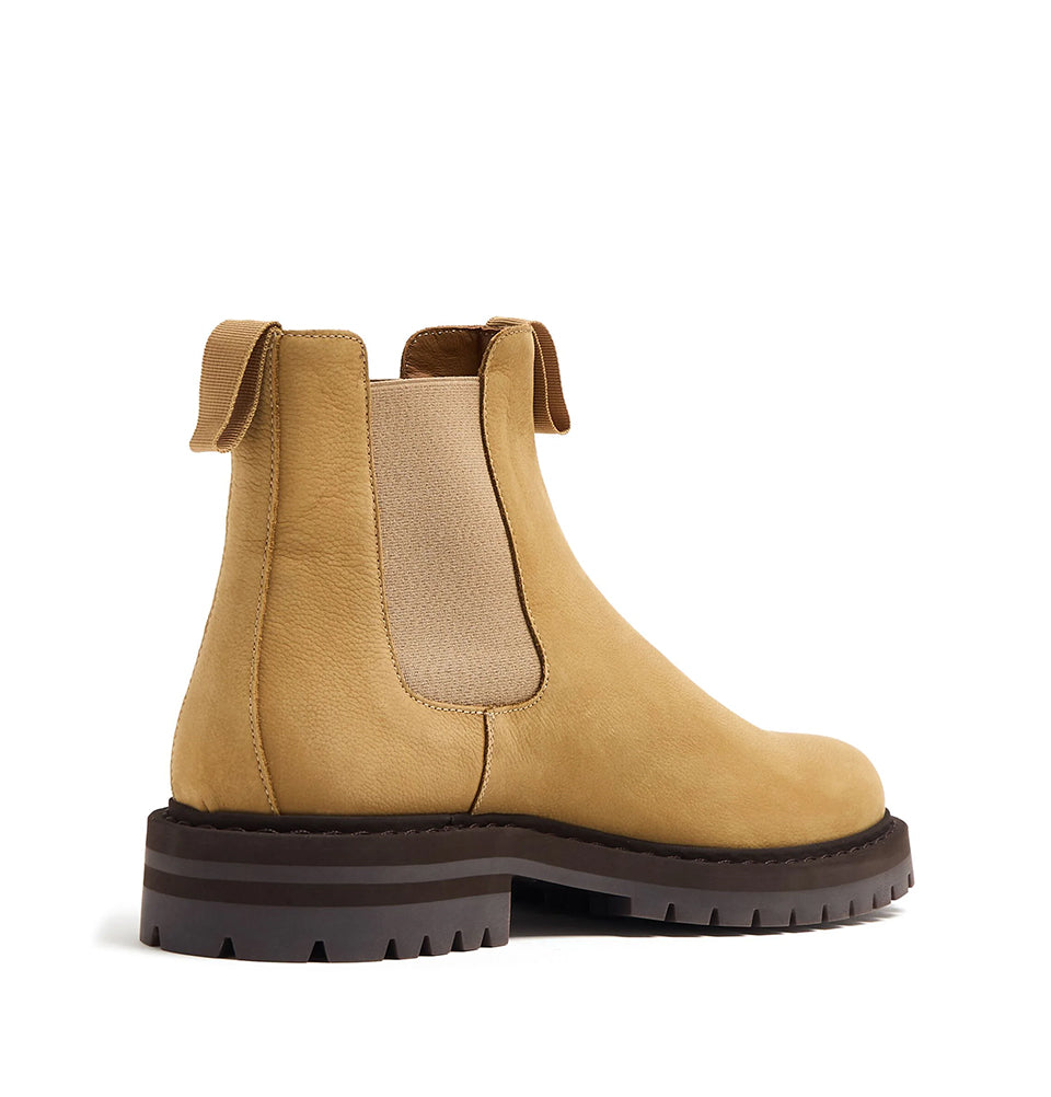 Double Strips suede chelsea boot