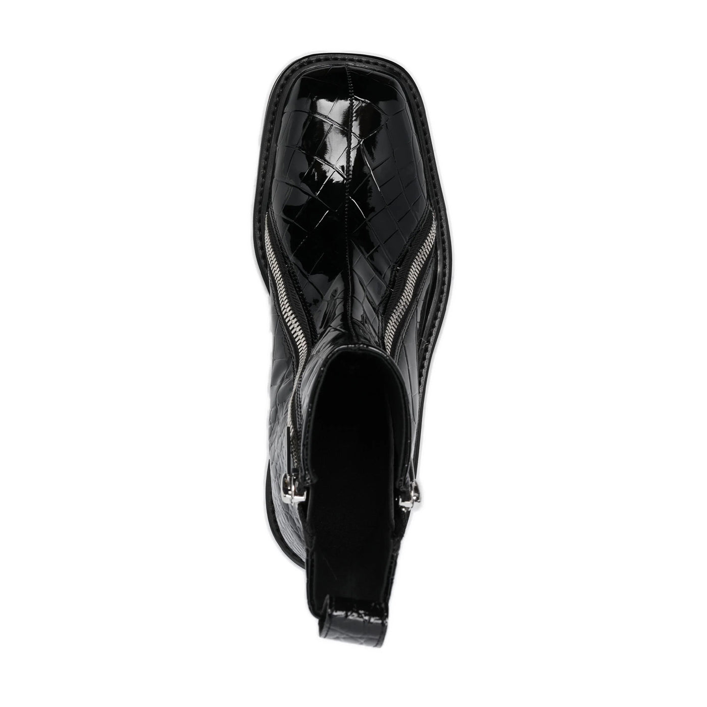 Selim Mock Croc Ankle Boots