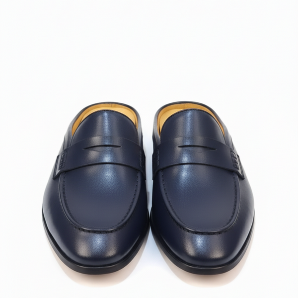 Luxe And Sleek Leather Mule