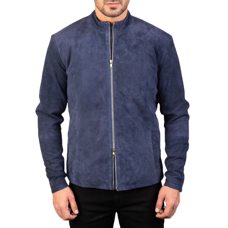 Fenros Suede Biker Jacket