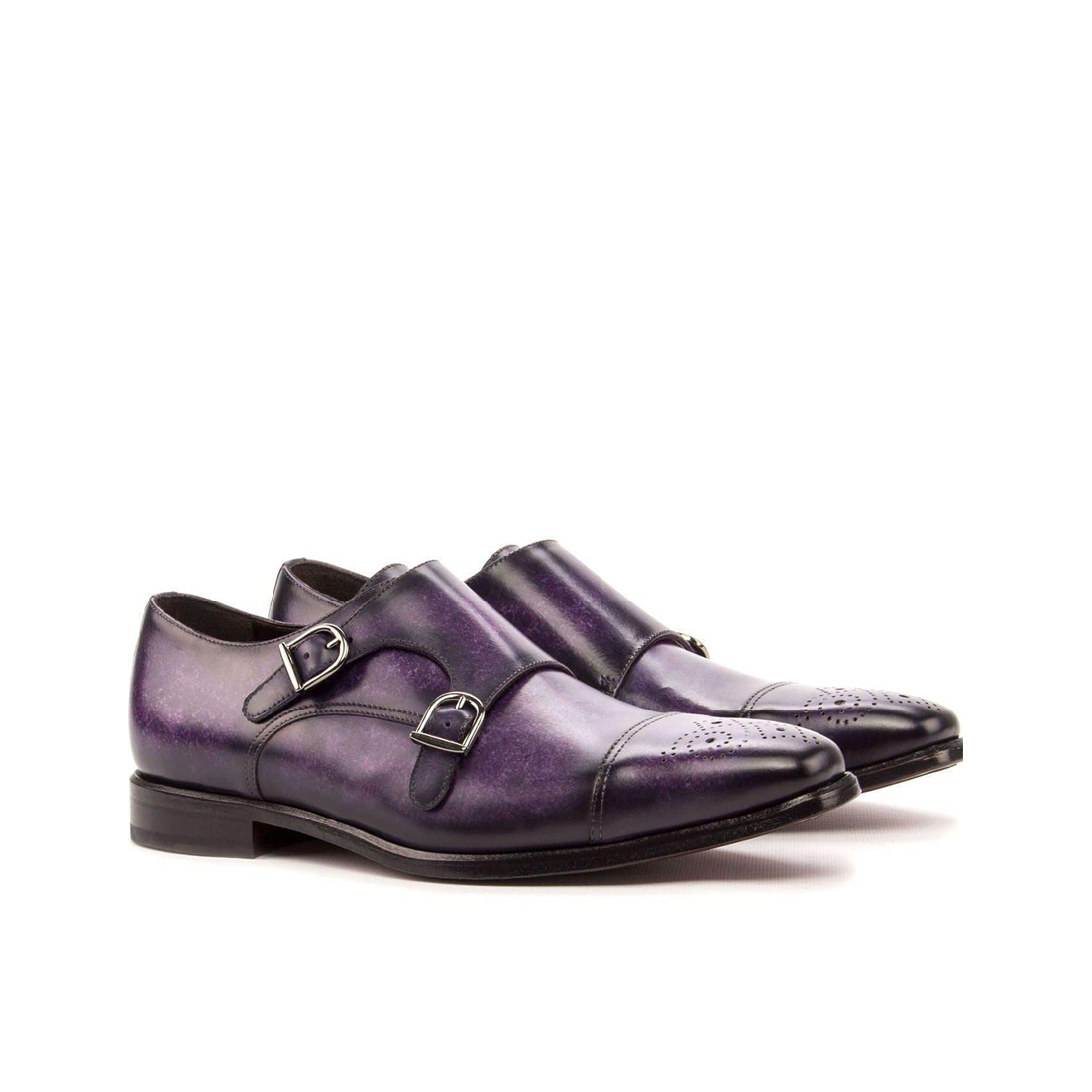 Whispering Whirl Monkstrap Shoes