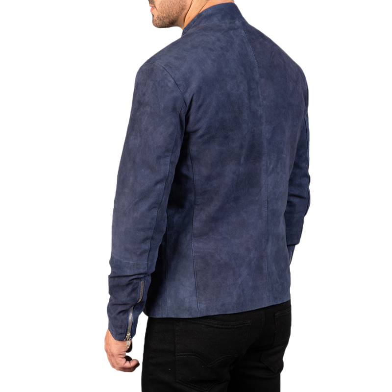 Fenros Suede Biker Jacket