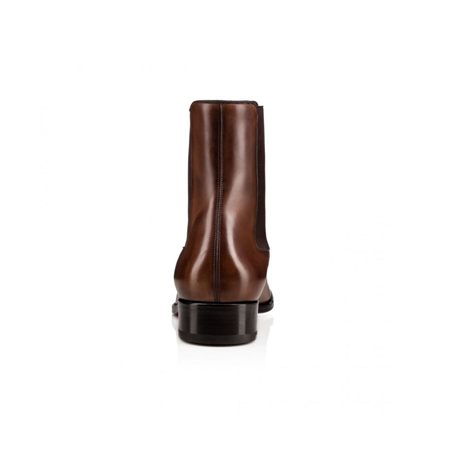 Dario Men's Burnished Leather Boots