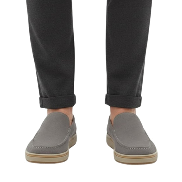 Italian Suede Casual Slip On Loafers