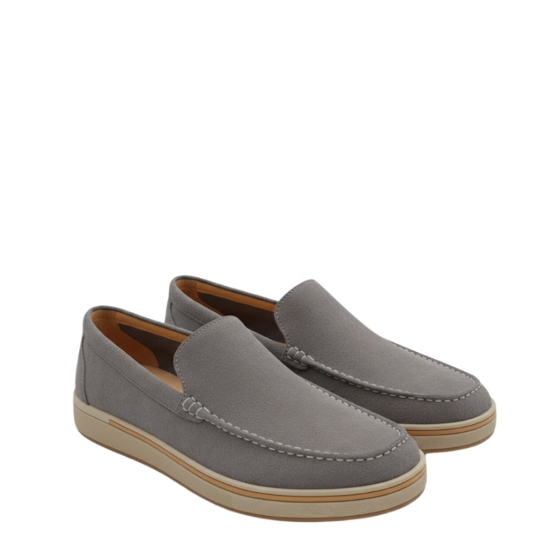 Italian Suede Casual Slip-On Loafers