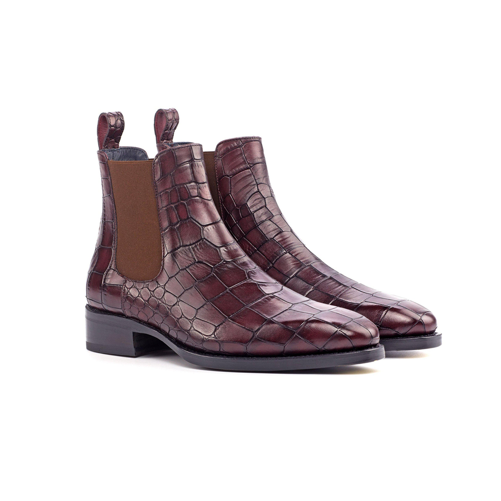 Lanfranco Chelsea Python Boots