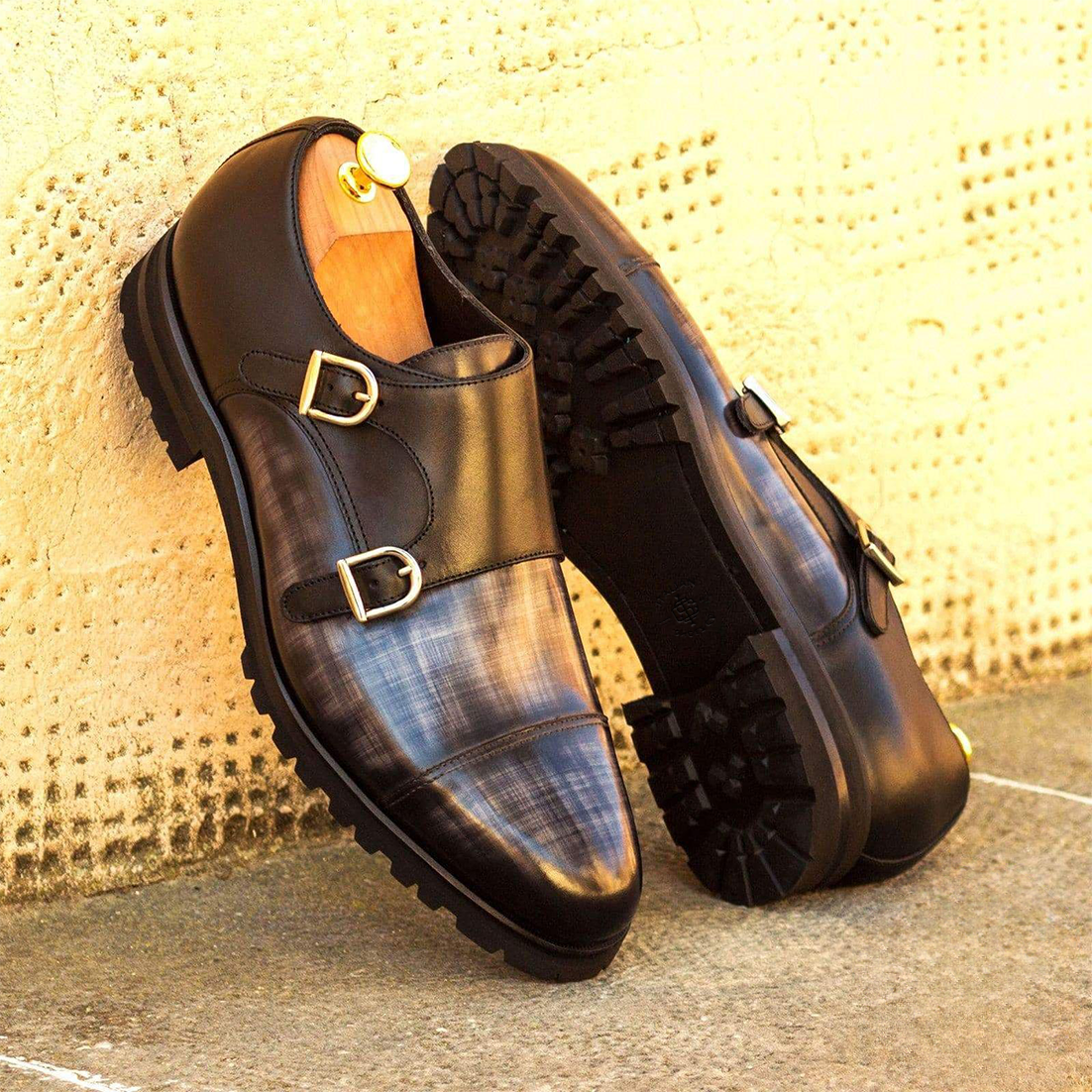 Zen Zing Monkstrap Shoes